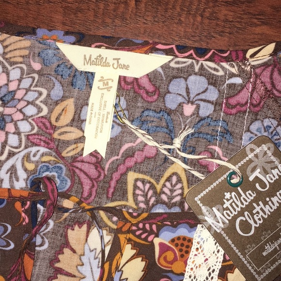 Matilda Jane Make Believe Floral Dress - Picture 12 of 12